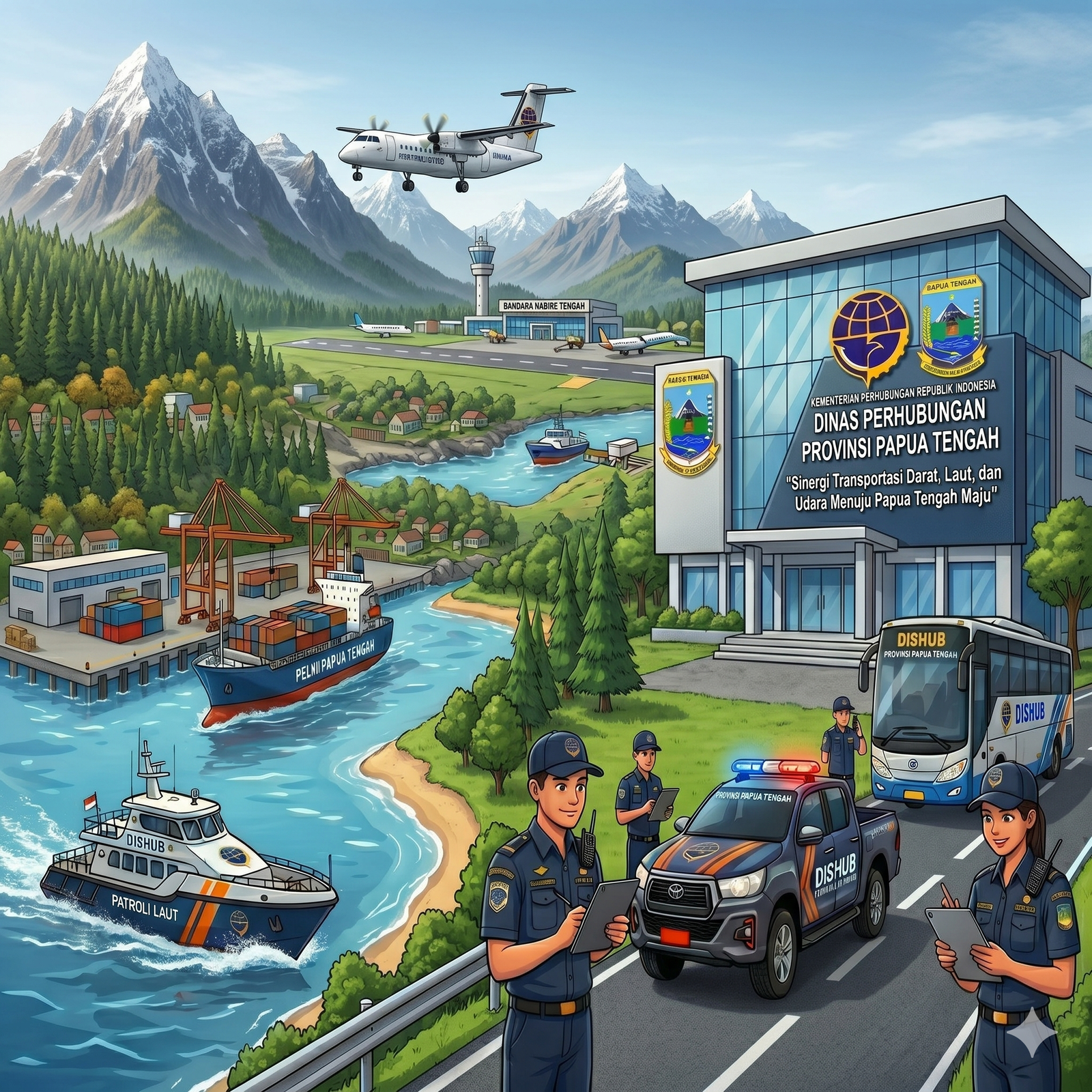 Ilustrasi Dinas
